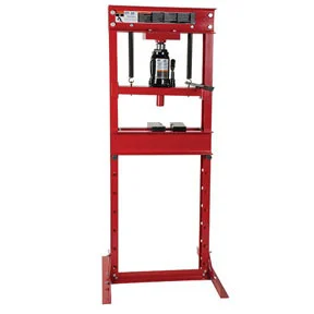 ATD Tools 20-Ton Hydraulic Shop Press with Bottle Jack ATD-7454