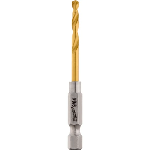 9/64" SHOCKWAVE Impact Duty™ RED HELIX™ Titanium Drill Bit