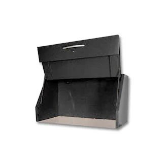 54 in Wide Super Heavy Duty Canopy / Hutch - Black (Discontinued)
