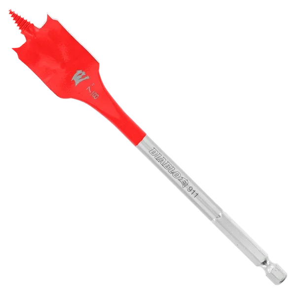 7/8" x 6" Spade Bits for Wood (2-pk)
