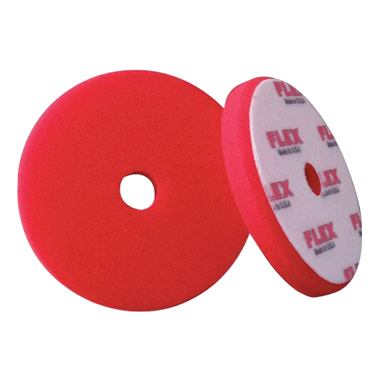 6.5" Thin Red Foam Pad Finishing