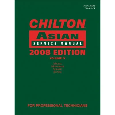 Chilton 2008 Asian Service Manual Volume 4
