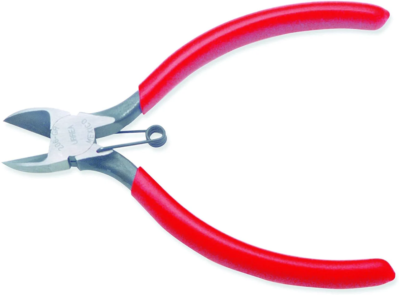 6-1/64 Inch Diagonal Cut, With Spring Heavy-duty Electrician Pliers 206GR