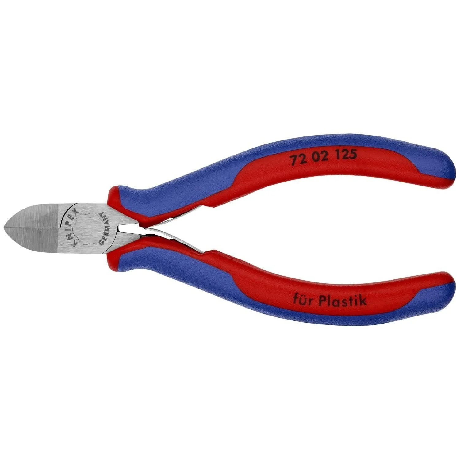 Knipex 72 02 125 Diagonal Pliers for Flush Cutting Plastics