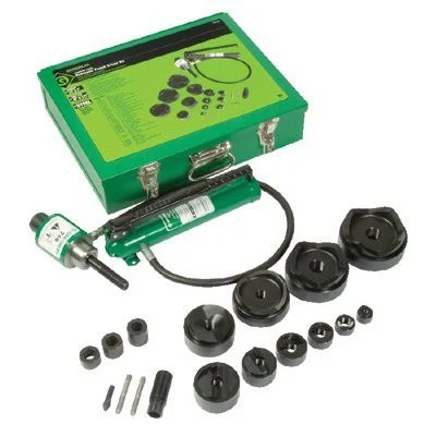 Ram & Hand Pump Hydraulic Driver w/ 10 Slug Buster Punches