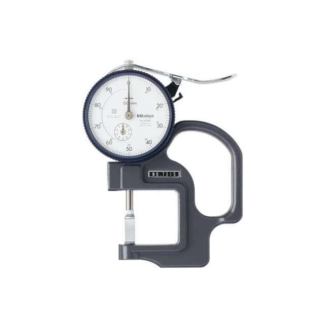Mitutoyo 7315A Groove Thickness Gages with Blade Anvil