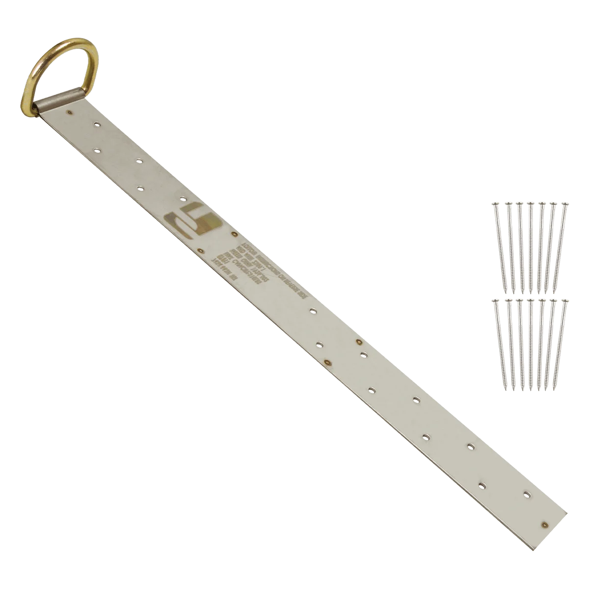 FALLTECH 17" Single-D Permanent Roof Anchor For Wood