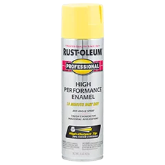 Professional High Performance Enamel Spray Yellow