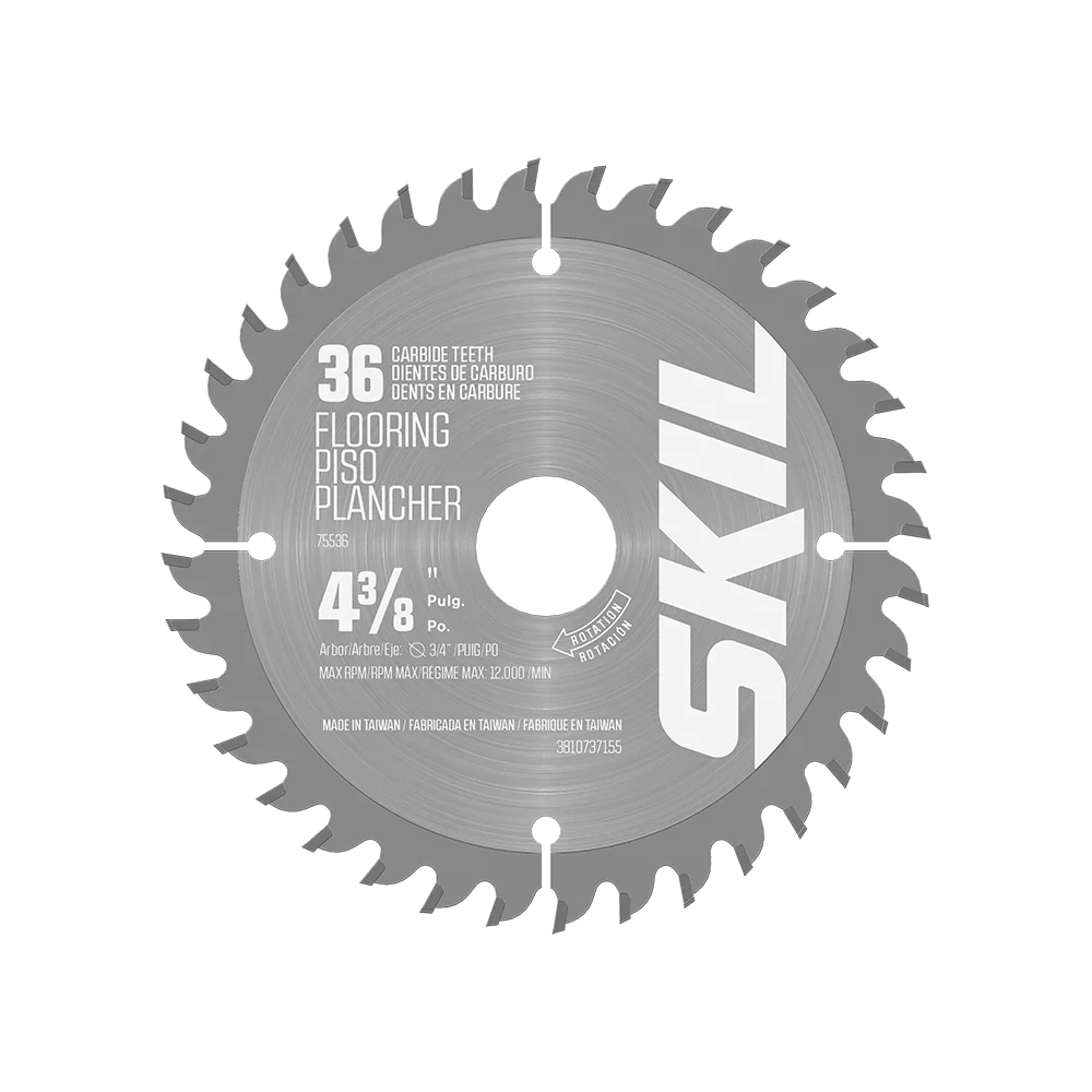 4-3/8" 36-Tooth Carbide Tipped Laminate Flooring Blade