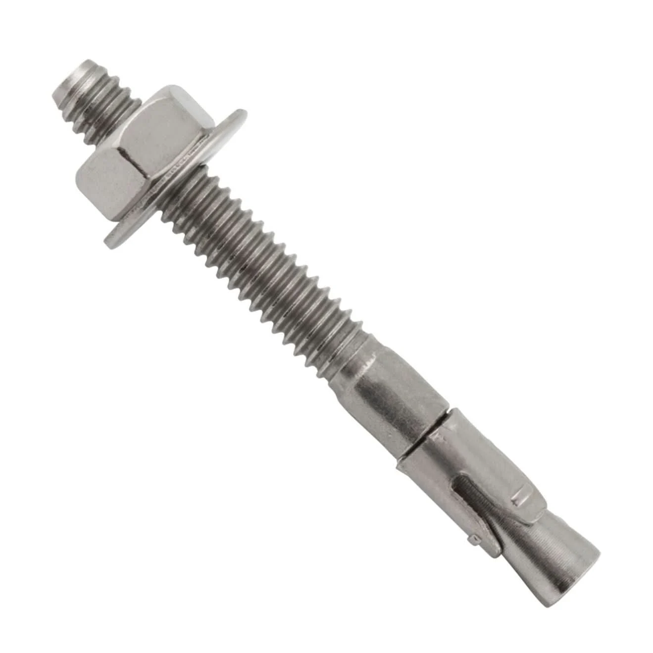DeWalt 7602SD6 1/4" X 2-1/4" Power-Stud+ SD6 Stainless Steel Wedge Expansion Anchors (100-Pack)