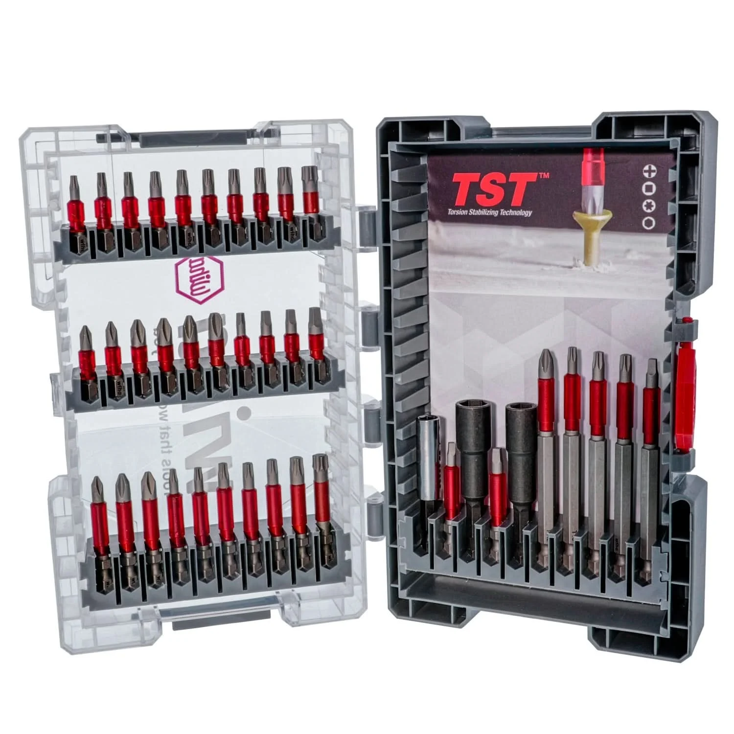 Wiha 76884 40-Piece MaxxTor Impact Bit Set