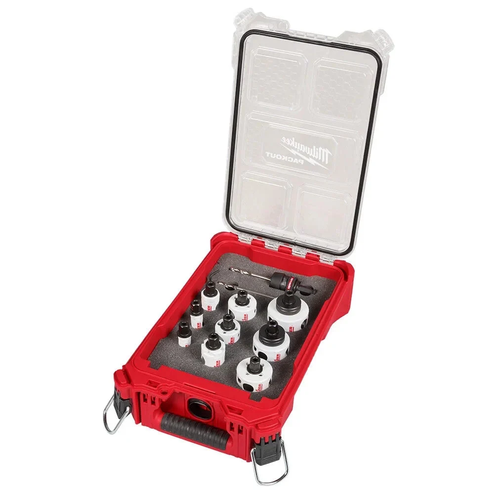 12PC QUIK LOK™ HOLE DOZER™ Bi-Metal Kit with PACKOUT™ Compact Organizer