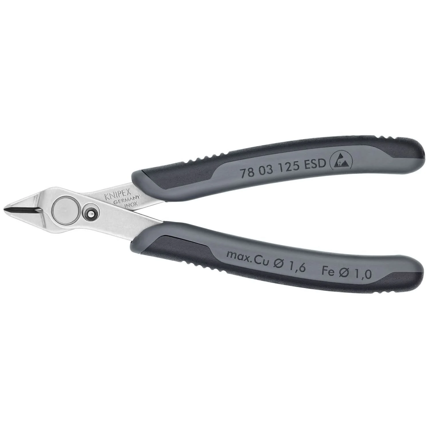 Knipex 78 03 125 ESD Electronics Super Knips-ESD Handles