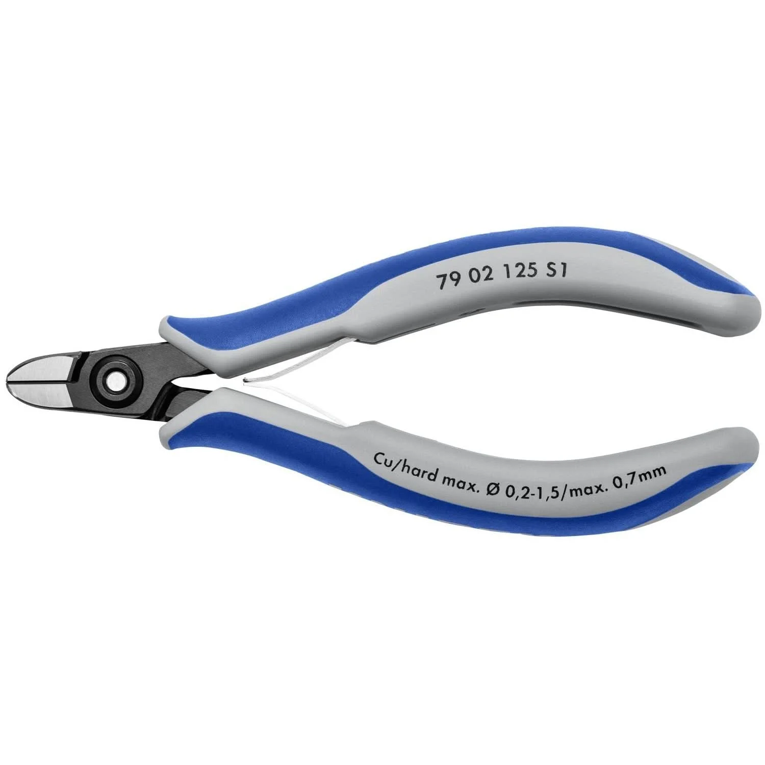 Knipex 79 02 125 S1 Aviation Round Nose Diagonal Cutters