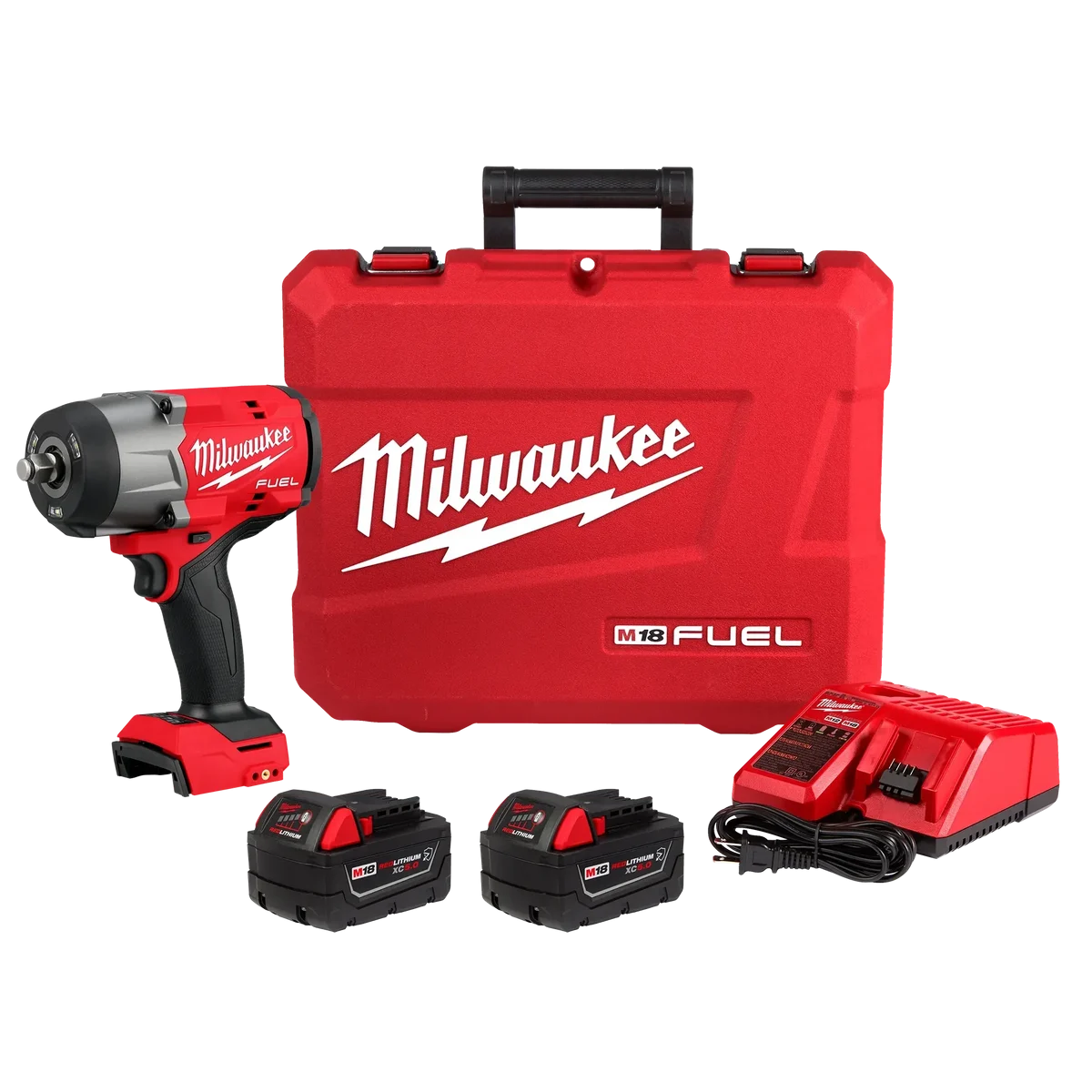 M18 FUEL 1/2" High Torque Impact wrench w/ Friction Ring Kit