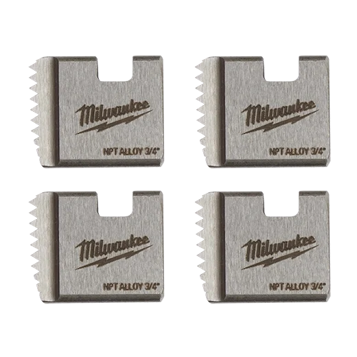 Milwaukee 3/4" ALLOY NPT Portable Pipe Threading Dies
