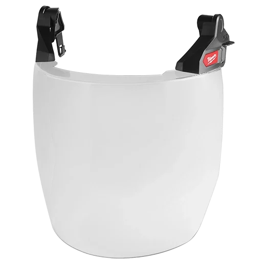 BOLT™ Full Face Shield - Clear Dual Coat Lens (Compatible with Milwaukee® Safety Helmet [No Brim])