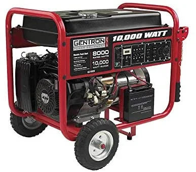 Gentron 8,000 Watt Running / 10000 Watt Peak Gas Powered Portable Generator (Discontinued)
