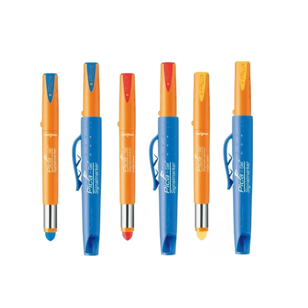 Pica-Gel Signalmarker 3-Piece Set (Blue, Red, Yellow)