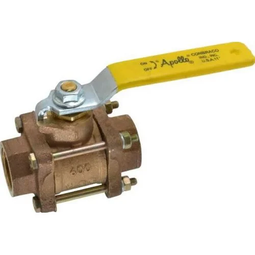 Apollo 82-107-01 1-1/2" Pipe, Full Port, Bronze Ball Valve