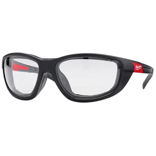 Clear Performance Safety Glasses with Gasket (Polybag)