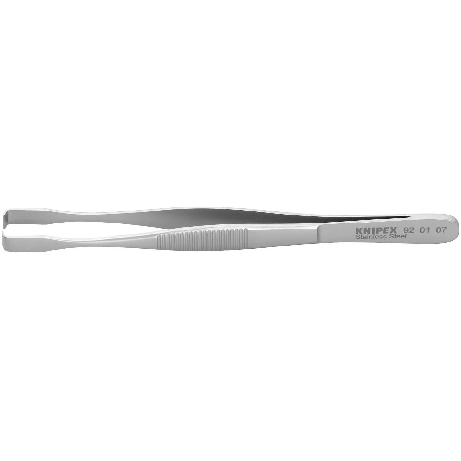 Knipex 92 01 07 Stainless Steel Positioning Tweezers-90° Angled