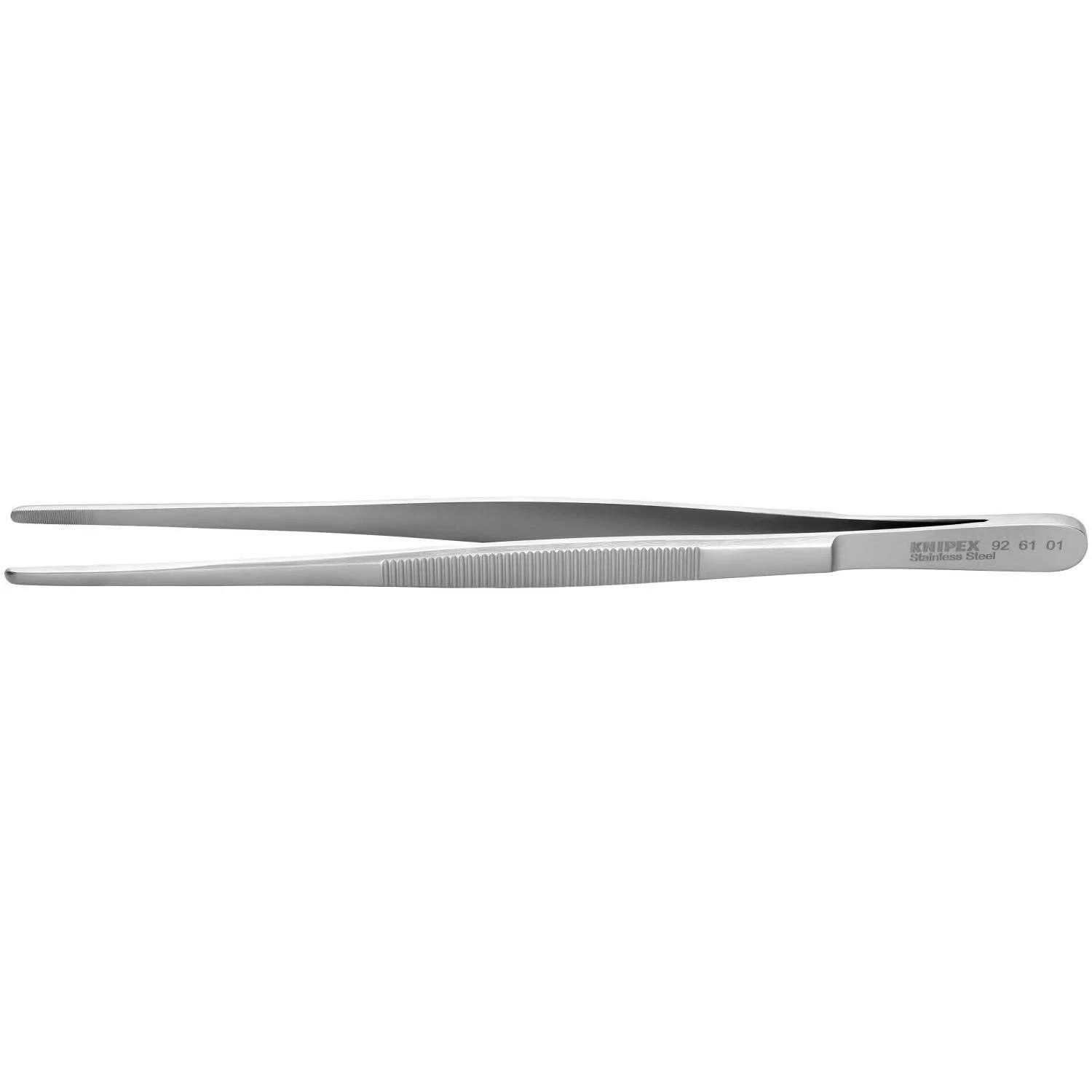 Knipex 92 61 01 Stainless Steel Gripping Tweezers-Blunt Tips