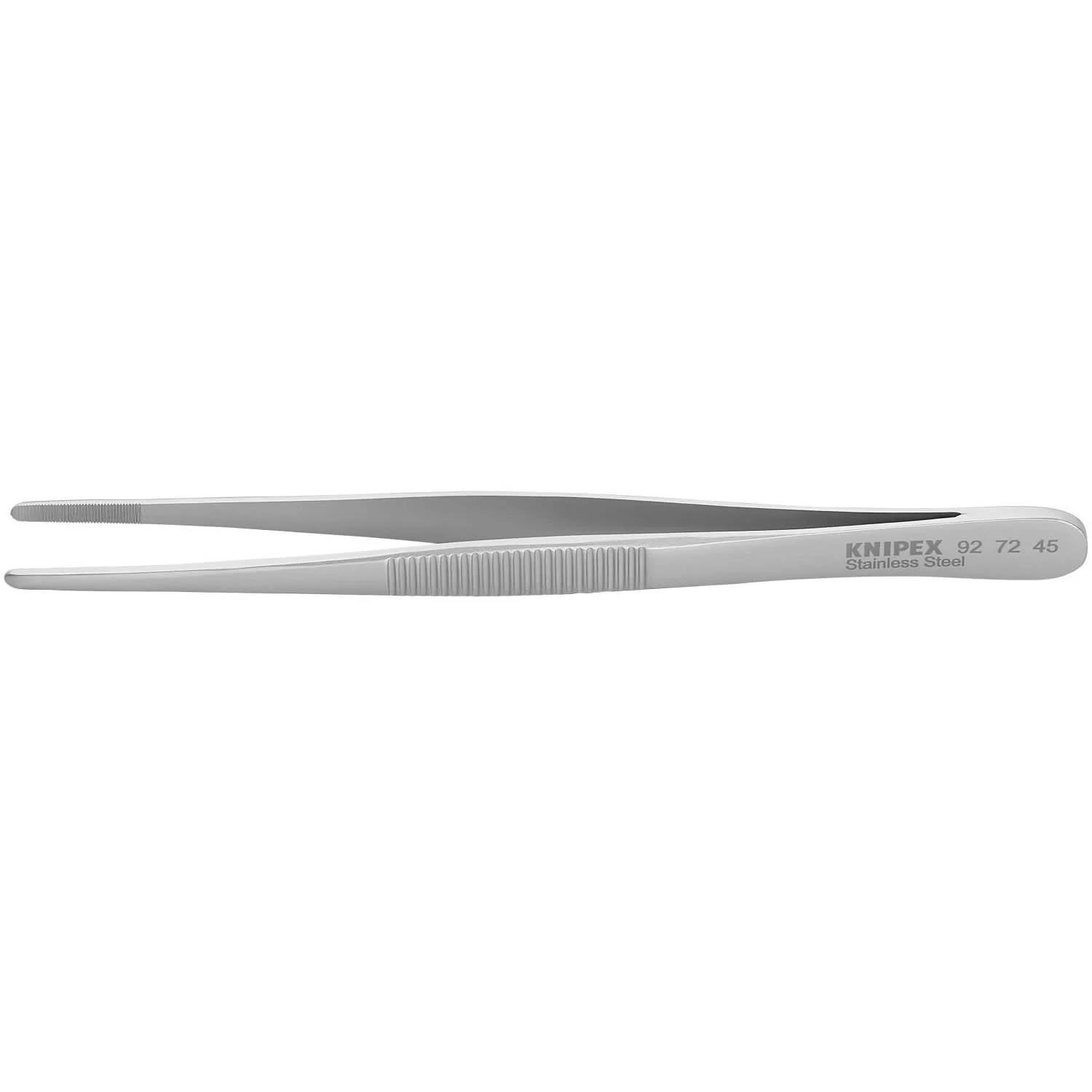 Knipex 92 72 45 Stainless Steel Gripping Tweezers-Blunt Tips