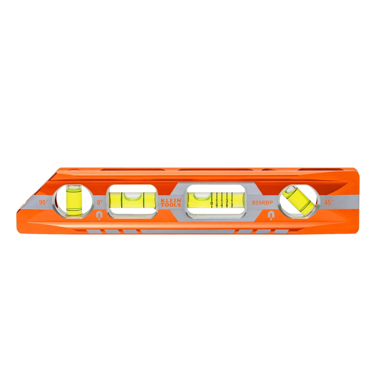 Magnetic Pitch Vial Torpedo Level, 4 Vial, 8-Inch