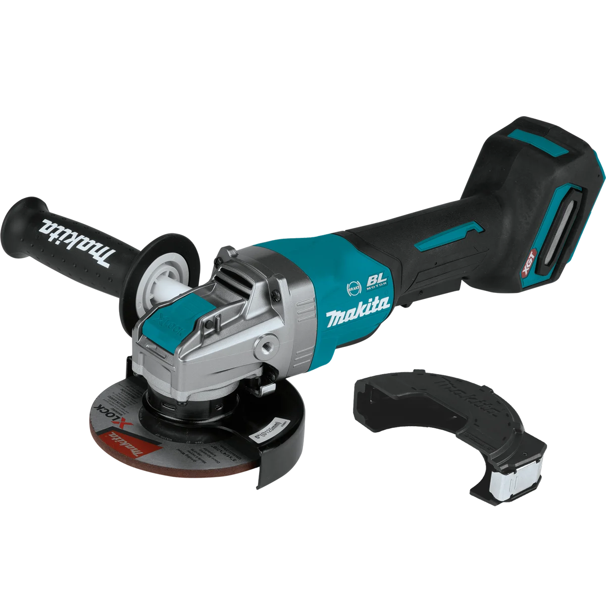 40VmaxXGT 5" X-Lock PaddleAngle Grinder w/Brake