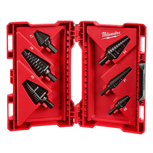 Step Drill Bit Set - 6PC