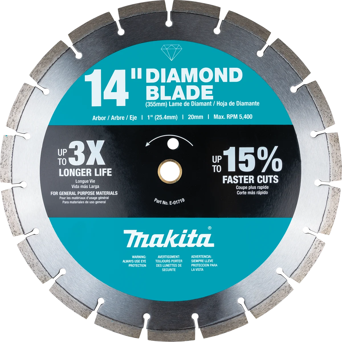 14" Diamond Blade, Segmented, General Purpose