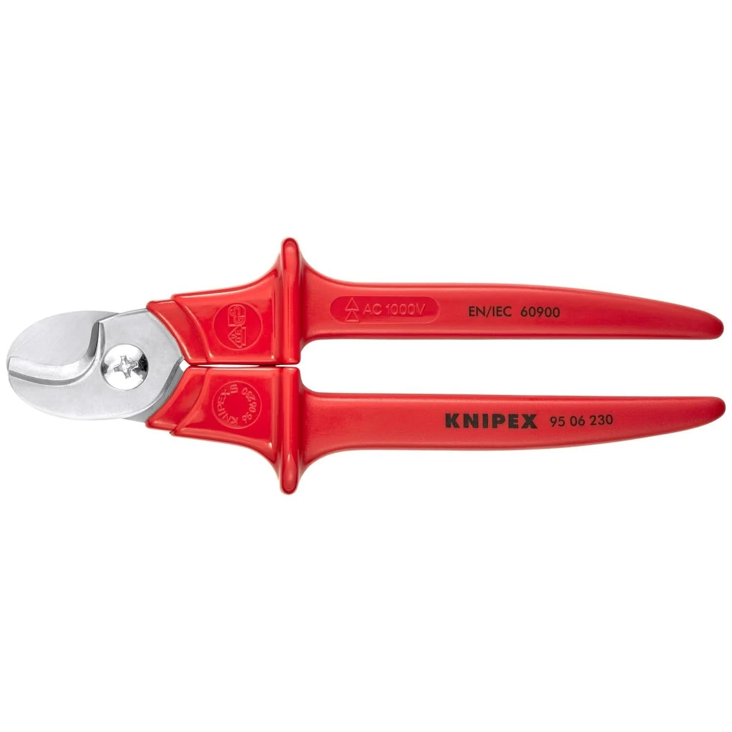 Knipex 95 06 230 Cable Shears-1000V Insulated