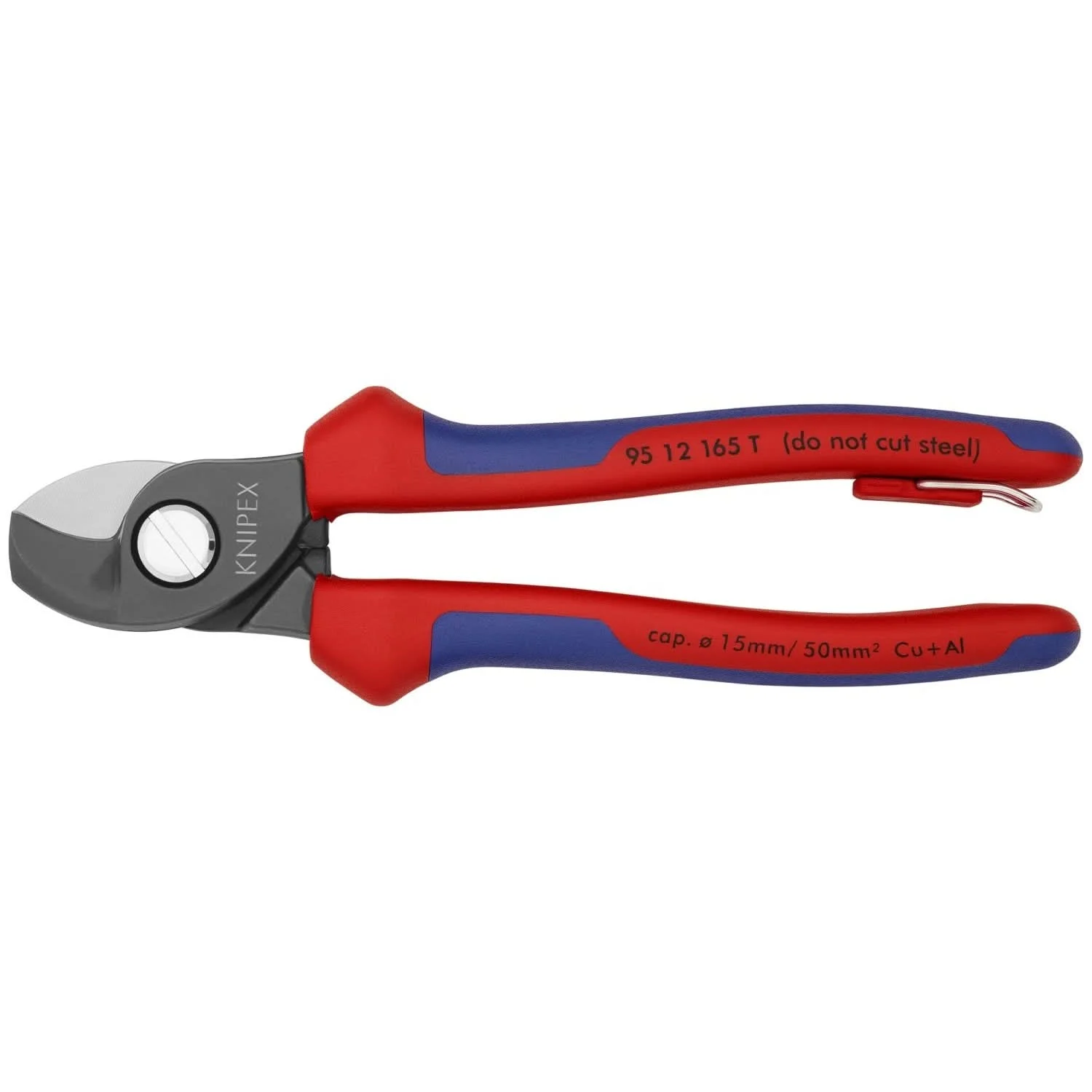 Knipex 95 12 165 T BKA Cable Shears-Tethered Attachment