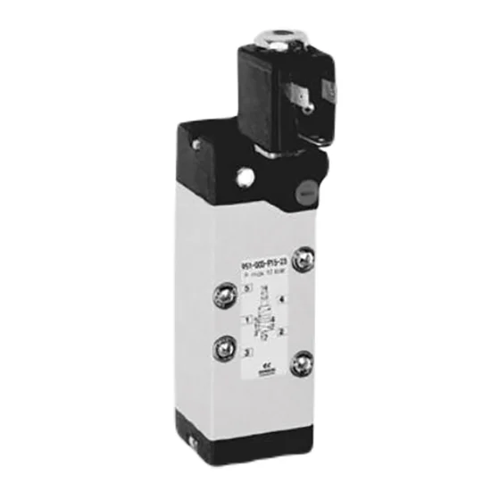 Camozzi 953-000-P15-23 Series 9 Solenoid Valve, Size 3