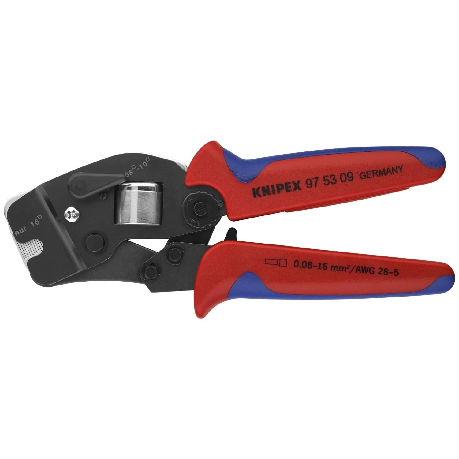 Knipex 97 53 09 Self-Adjusting Crimping Pliers For Wire Ferrules