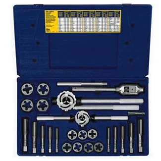 25-pc Metric Tap and Hex Die Set