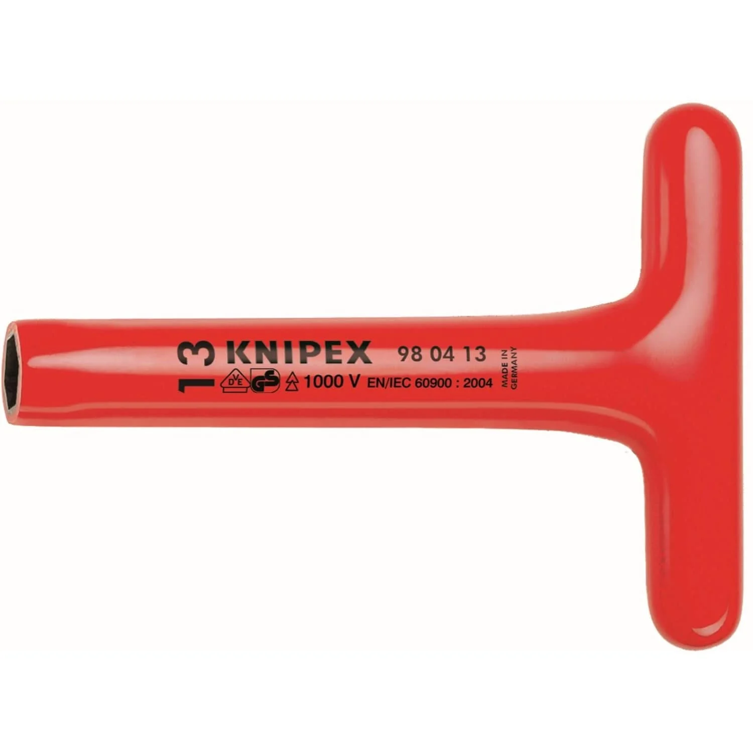 Knipex 98 05 19 T-Socket Wrench-1000V Insulated 19 mm