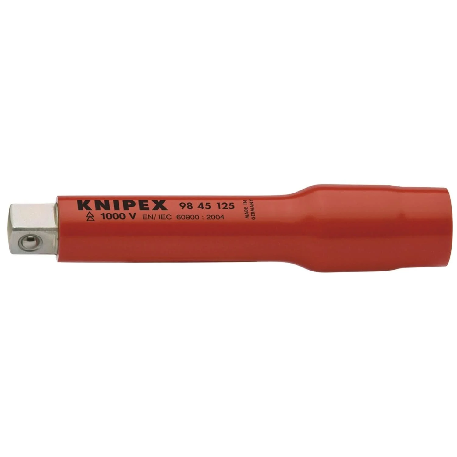 Knipex 98 45 125 Extension Bar, 1/2" Drive-1000V Insulated