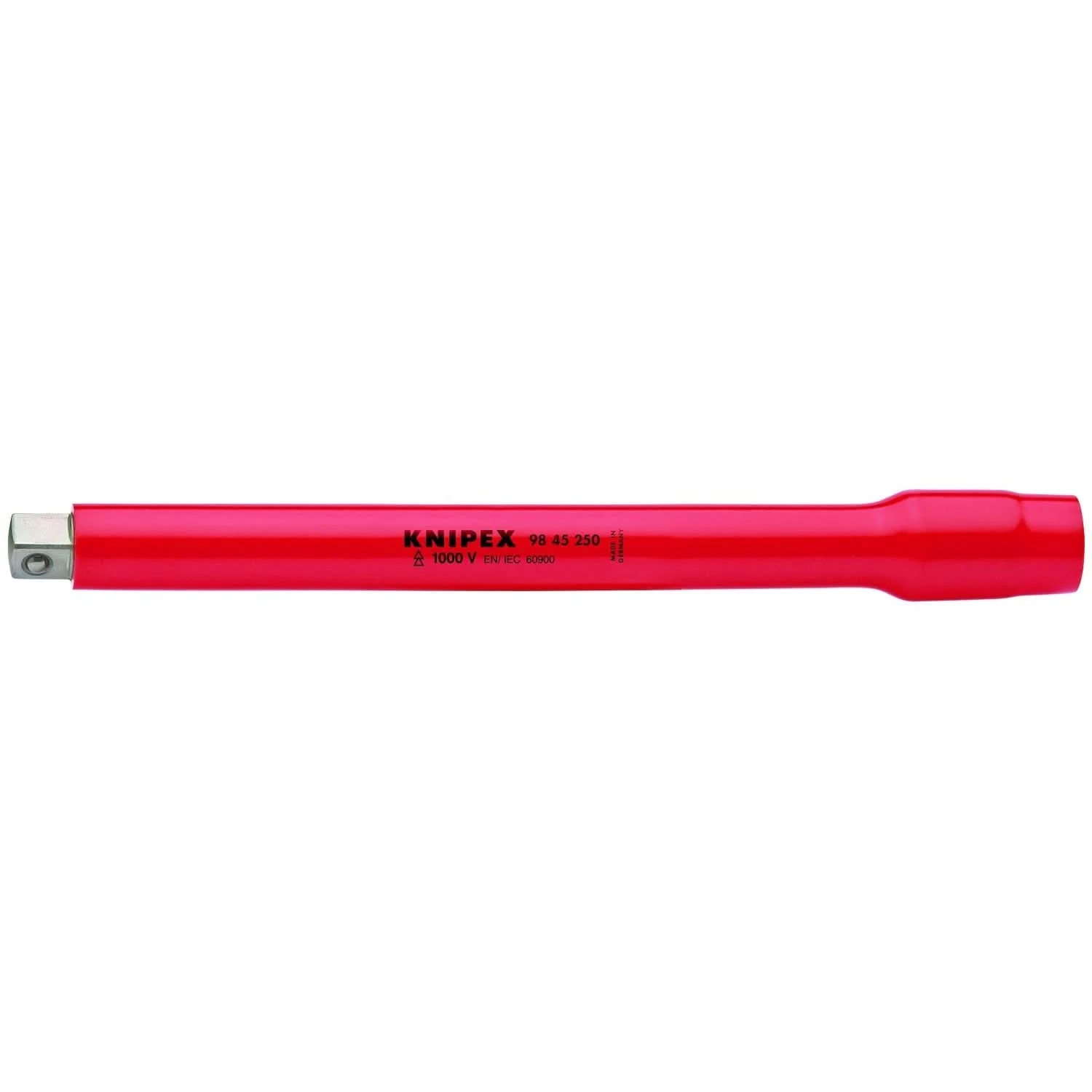 Knipex 98 45 250 Extension Bar, 1/2" Drive-1000V Insulated