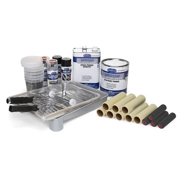 Eastwood 98003ZP OptiFlow Basic Epoxy Primer Kit Roll-On Paint Gray