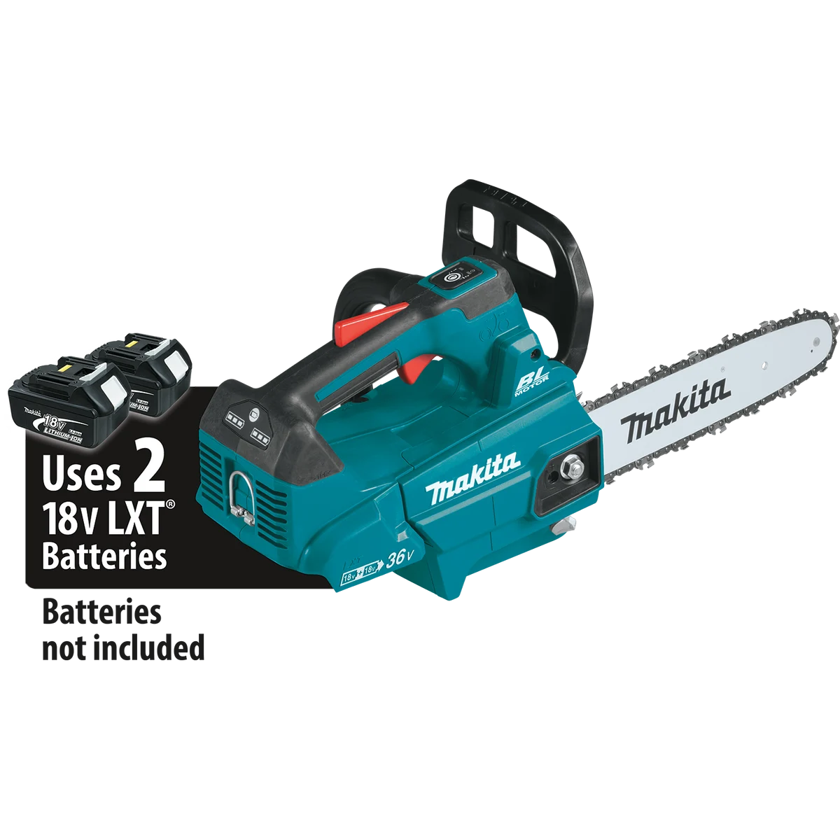 MAKITA 36V (18V X2) LXT® 14" Top Handle Chain Saw (Tool Only)