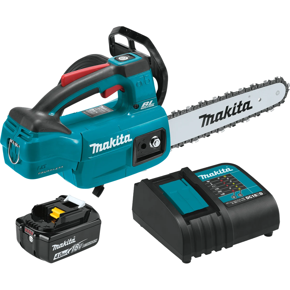 MAKITA 18V LXT® 10" Top Handle Chain Saw Kit