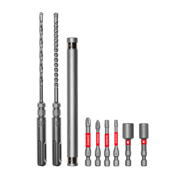 9pc Concrete Anchor Drive Installation Set