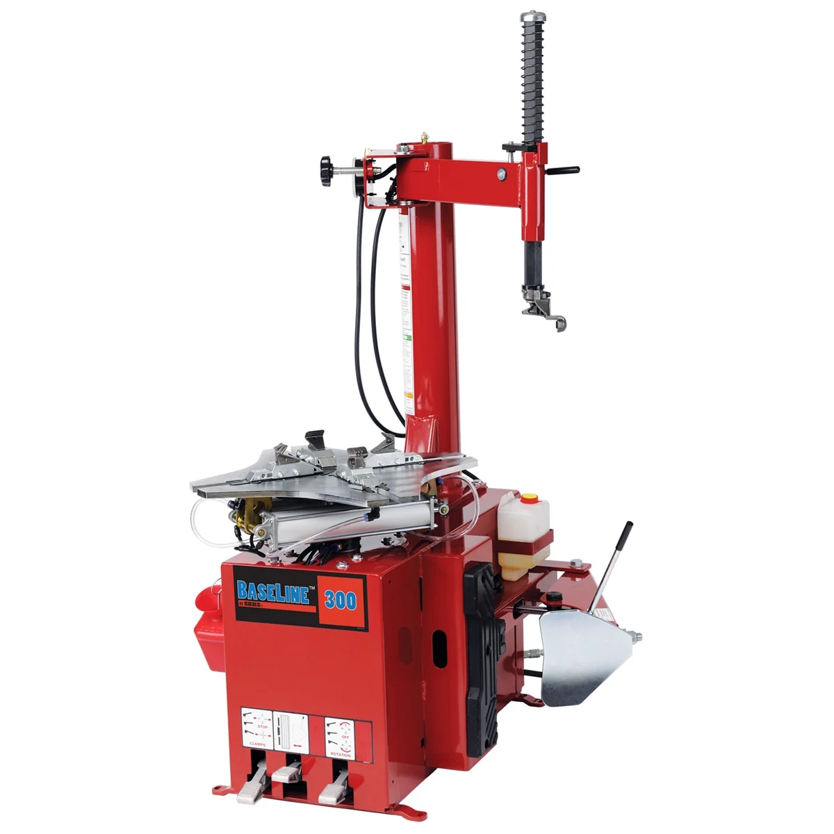 Tire Changer with 24" External Clamping Capacity