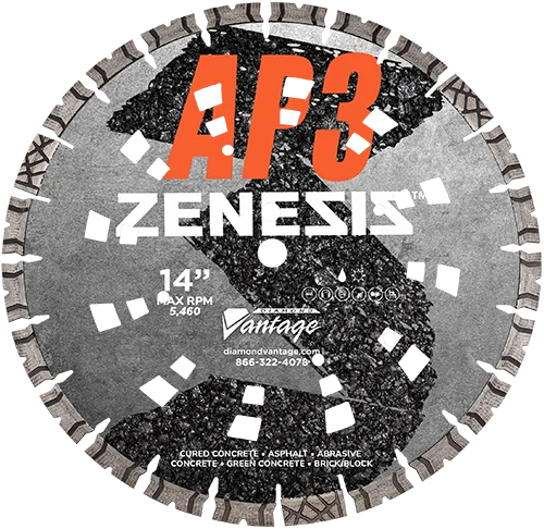 DIAMOND VANTAGE ZENESIS™ AP3 All Purpose Blades