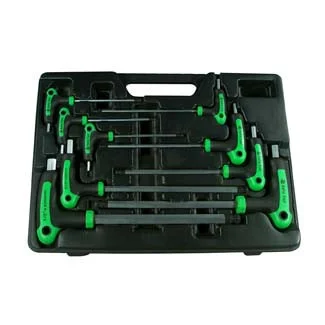 9 pc Ball Point and Hex Key SAE set