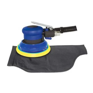 6 in Self Vacuum Composite Body Sander with Hose, Bag and Velcro Pad