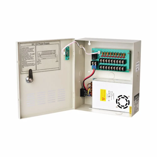 AVYCON AVA-PSB-12VDH10A-9 Power Distribution Box, 10 Amp, 9 Channel
