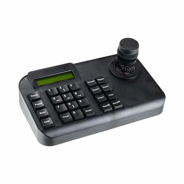AVYCON AVK-P1000 PTZ Controller w/ LCD Screen, 9V-12V AC/DC